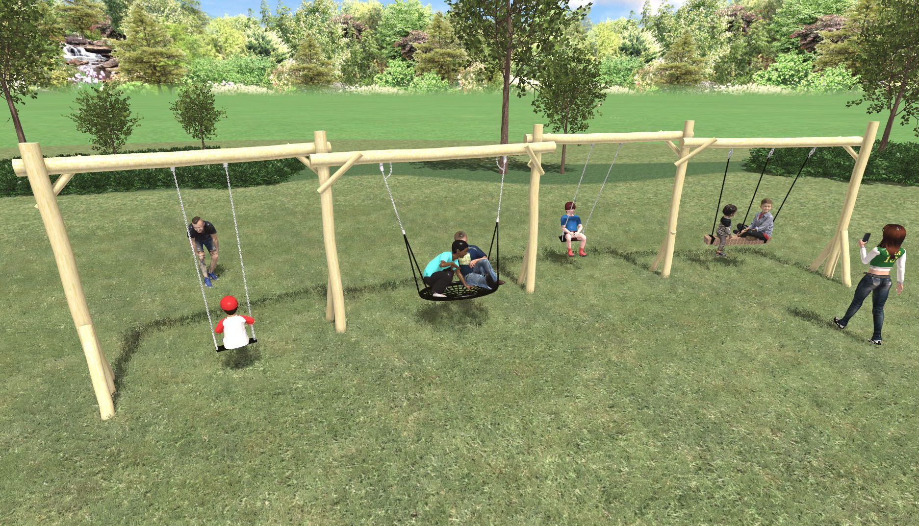 Schommelen en duikelen