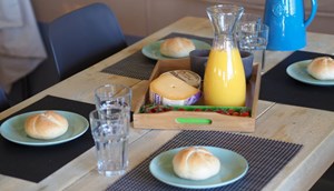 Budget Glamping Safaritent, woonkamer