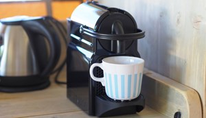 Budget Glamping Safaritent, Nespresso