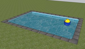 Nieuw in 2024! Peuterbad met fontein