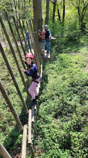 Fabulous Mama Magazine - adrenaline in het klimbos