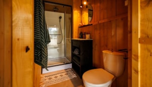 Safaritent Forest Lodge - badkamer